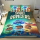thumbnail image 1 of Guardianes del Espíritu Conjunto de sábanas temático, trío de piezas, cómodo y amigable con la piel, diseño único, regalo de decoración para el hogar para familiares, amigos y fans,140cm *210cm, 1 of 6