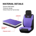 thumbnail image 3 of Autoking Covers Polyester Car Seat Cover Set Is Suitable For Most Car Seat Covers With Butterfly Pattern Car Seat Protection AD9525-Purple, 3 of 10