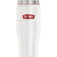 thumbnail image 5 of Thermos Stainless King Vacuum Insulated White Travel Tumbler 16 oz, 5 of 5