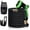 Black, variant on 100FT Expandable Garden Hose with 8-Pattern Spray Nozzle – Durable, Flexible, Multipurpose (Black)
