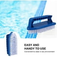 thumbnail image 4 of Swimming Pool Brush Portable Scrubber Brush Handheld Hard Brush For Floor Wall Water Swimming Pool Sauna Maintenance, 4 of 5