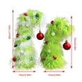 thumbnail image 3 of Desktop Christmas Tree, Furry Holiday Desk Ornament Home Office Decor Party Favor Present, 3 of 7