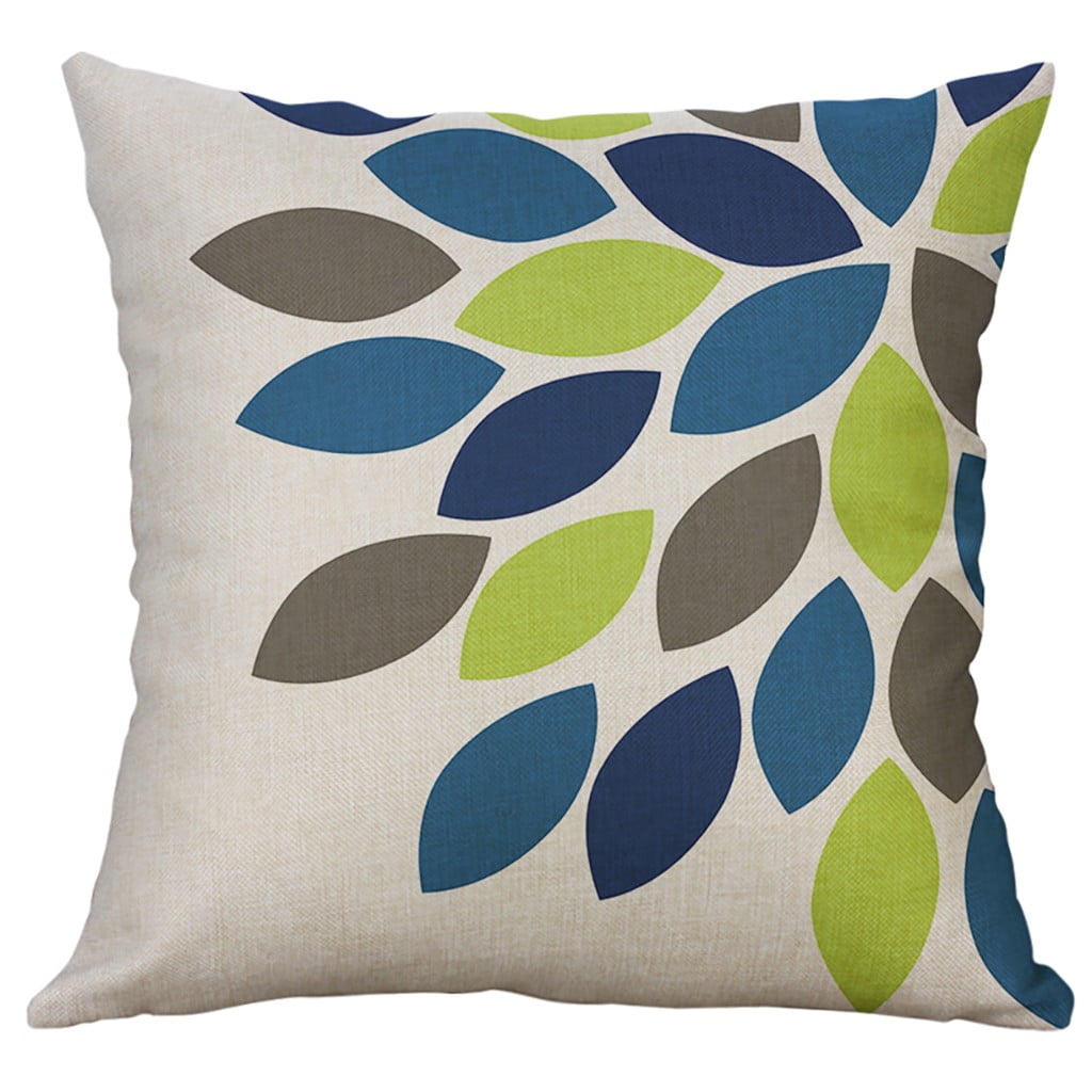 1pc Simple Linen Creative Lovely Pillow Cover Pillow Cover Car Pillow