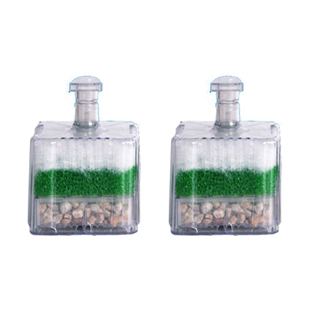 Aquarium Filter Quiet Cartridges FishTank Cotton Filtration Biofilter Aquarium Accessories Filter Inserts(2 Pack)