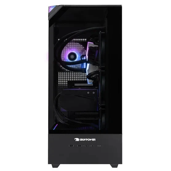 iBUYPOWER Element Gaming PC Desktop - AMD Ryzen 7 9800X3D - NVIDIA GeForce RTX 5070 12GB - Windows 11 Home - 32GB RAM - 2TB SSD