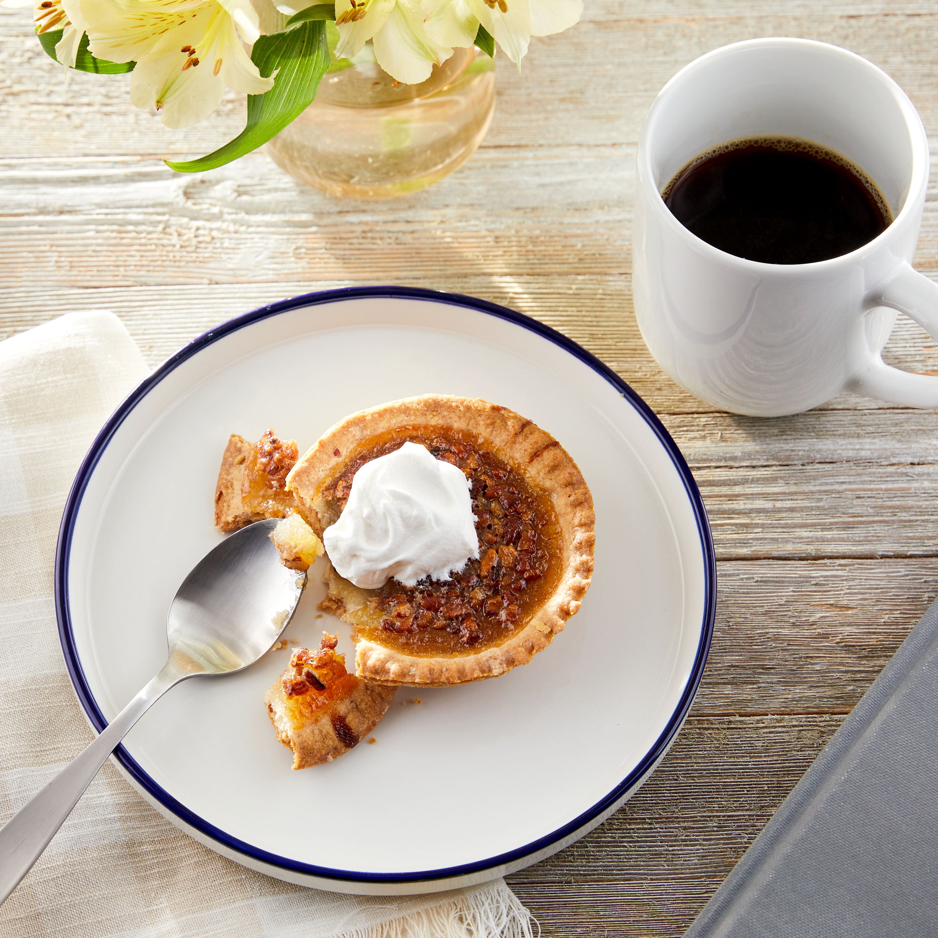Freshness Guaranteed 4" Mini Pecan Pie, 3.25 oz, 1 Count, Baked, Paperboard Box, Shelf Stable