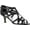 Black Glitter, variant on Flattery Evening Sandals (Women)