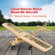 thumbnail image 1 of T2501 EP Cloud Dancer Avión de entrenamiento Balsa Wood 1.3m RC Airplane Toy Kit MABOTO Avión RC, 1 of 6