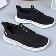 thumbnail image 6 of Womens Shoes Slip On, Womens Athletic Walking Shoes - Running Tennis Shoes Jogging Workout Lightweight Breathable Slip On Sneakers for Indoor Outdoor Gym Travel Work, Black 6, 6 of 7