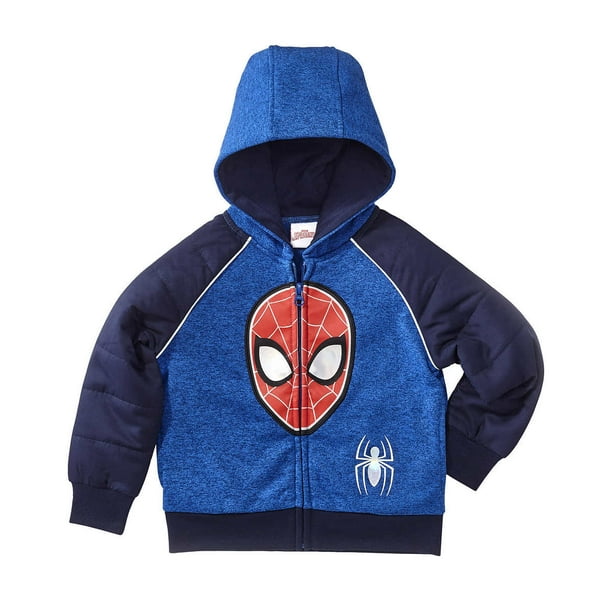 Zip up spiderman hoodie Clearance