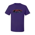thumbnail image 2 of Red Blue and Black Ford Logo | Mens Cars and Trucks Graphic T-Shirt, Purple, X-Large, 2 of 3
