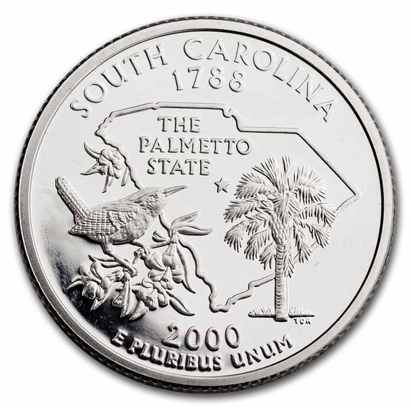 2000-S South Carolina State Quarter Proof (Silver)