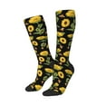 thumbnail image 2 of Balery Bees And Sunflowers Fun Novelty Socks Men'S Women'S Crew Socks Funny Crazy Novelty Socks Quirky And Cool Socks, 2 of 9