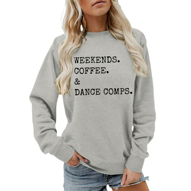 HNMKIU Vêtements pour Femmes Hauts pour Femmes Femmes Votre Noël Est Miaou et Chandail Imprimé Graphique à Col Rond