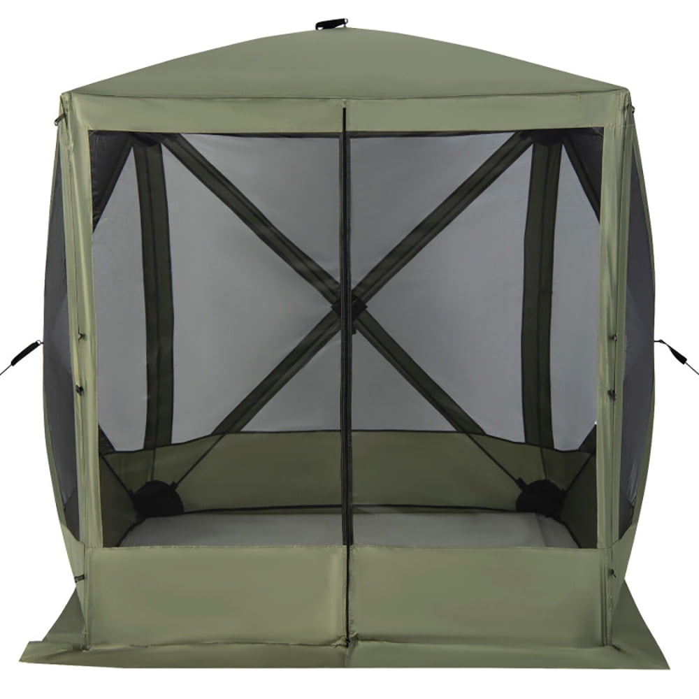 Aimee Lii 6.7 x 6.7 Feet Pop Up Gazebo with Netting and Carry Bag, Canopy Gazebo for Party Camping BBQ Events, Green Aimee Lii 6.7 x 6.7 Feet Pop Up Gazebo with Netting and Carry Bag, Canopy Gazebo for Party Camping BBQ Events, Green