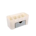 thumbnail image 1 of Inteprter Tipo de cajón Caja de almacenamiento de cosméticos Dormitorio Oficina Organizador de artículos diversos Estuche de papelería Almacenamiento y organización del hogar Azul Inteprter HA000847-01B, 1 of 1