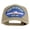 Khaki, variant on USS Midway CV 41 Blue Patched Solid Cotton Twill 5 panel Mesh Back Cap - Navy OSFM