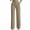 Khaki, variant on ShomPort Women's Summer High Waist Work Pants Casual Business Straight Dress Pant with Pockets
