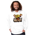 thumbnail image 5 of Halloween PACMAN Happy Waka-Ween Unisex Plus Size Hoodie Brisco Brands 3X, 5 of 6