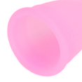 thumbnail image 3 of 10pcs Soft Silicone Menstrual Cup Set Portable Flexible Reusable Crescent Stem Period Cup for Women Pink, 3 of 4