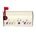 thumbnail image 2 of Lsque Pikmin Mailbox Cover Standard Size ,Magnetic Mailbox Covers Post Wraps Letter Box Cover -21x18 in, 2 of 9