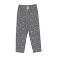 thumbnail image 6 of Uemuo Airplane Routes Around The World Pattern Women's Wide Leg Palazzo Lounge Pants with Pockets Light Weight Loose Comfy Casual Pajama Pants-X-Large, 6 of 9