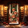 thumbnail image 6 of AOMXGD Christmas Door Tapestry, 35.5x71In Xmas Door Hanging Curtain, Bedroom Wall Party Fabric Decor, Polyester Holiday Door Cover, 6 of 9