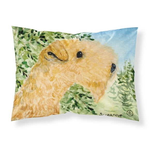 Carolines Treasures SS8888PILLOWCASE Lakeland Terrier Fabric Standard Pillowcase Standard multicolor