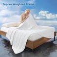 thumbnail image 2 of Manta con Peso Topcee 5.5 kg 122x183 cm Twin Suave y Refrescante, 2 of 7