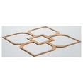 thumbnail image 4 of Ekena Millwork 23 3/8"W x 23 3/8"H x 1/4"T Large Olivia Decorative Fretwork Wood Wall Panels, Alder, 4 of 18
