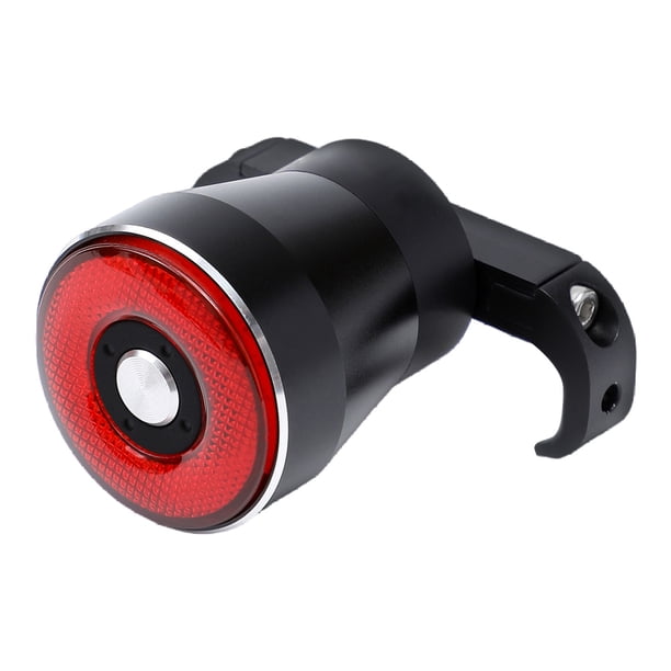 Advertencia para Ciclismo Trasera Bicicleta Detección Freno Recargable Por USB Al