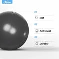 thumbnail image 2 of HSHDLDF Mini Pilates Ball Exercise Ball for Yoga 25cm Mini Yoga Ball, Core Ball,Small Workout Ball, Mini Stability Ball,Ballon Exercise Ball for Aadults, 2 of 7