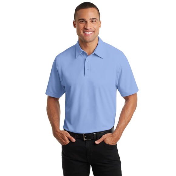 Port Authority Dimension Polo M Camisa de vestir Azul Autoridad Portuaria K571