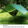 thumbnail image 4 of MTFun 10 x 10ft Hammock Rain Fly Tent Tarp Waterproof Windproof Snowproof Camping Shelter Portable Lightweight Basha Sunshade for Snow Camping Outdoor Travel, 4 of 9