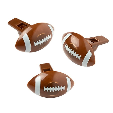 Football-Shaped Whistles