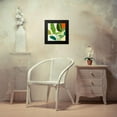thumbnail image 4 of Borges, Victoria 15x15 Black Modern Framed Museum Art Print Titled - Tropica II, 4 of 5