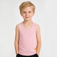 thumbnail image 3 of Fancifize Girls Boys Tank Tops Sleeveless Basic Tee Soft Breathable Crew Neck Workout Tops Undershirts Summer Outfits, 3 of 5