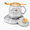 Gray, variant on TTDEKGH Coffee Mug Warmer Set, 131°f Constant Temperature Heated Cup with Lid, Spoon and Electric Warming Plate, 13.5 Fl Oz Beverage Warmer Gift Set for Coffee, Tea and Milk