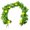 D, variant on Tahtuvzn School Home Decor Lemon Leaf Table with Candlestick Decoration Dining Items Simulated Wreath