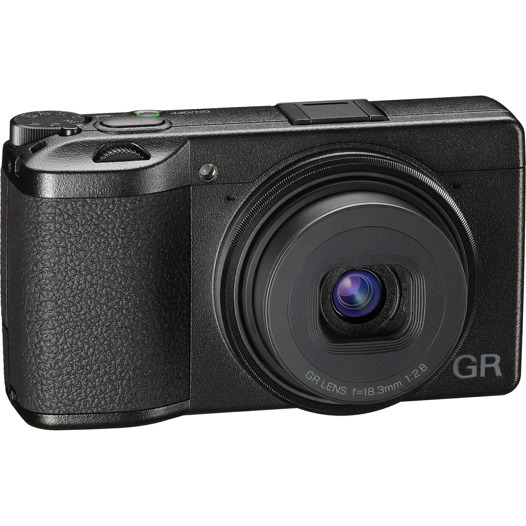 Ricoh GR III Camera: 128GB SDXC, 2x Batteries, LED Light, WiFi