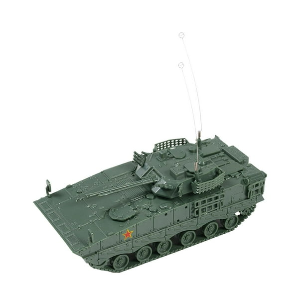 Modelo de Tanque de China 4D 1/72 Hugo Carro de Orugas Miniatura Verde