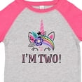 thumbnail image 4 of Inktastic 2nd Birthday Unicorn 2 Year Old Girl Girls Toddler T-Shirt, 4 of 5