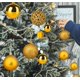 thumbnail image 4 of 100 piezas de bolas de Navidad, adornos decorativos para árboles de Navidad de interior y exterior, fiestas navideñas, decoración del hogar (dorado), 4 of 5