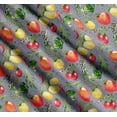 thumbnail image 3 of Soimoi Cotton Poplin Fabric Leaves & Mix Vegetable Print Fabric by Yard 56 Inch Wide, 3 of 7