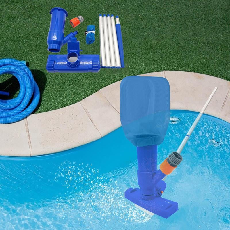 Buy Swimming Pool Vacuum Head Kit Detachable Aluminum Poles Pool Jet Cleaner for Ground Swimming