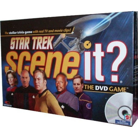 Star Trek Scene It? DVD Game with Real TV and Movie (Best Crime Scene Games)