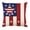 Pillow Cover#5, variant on Patriotic Pillow Covers Fourth of July Decorations Star American Flag Red White Blue Summer 18x18 Inch Decorative Throw Pillow Cover for Home Living Room Bedroom Patio Couch Decoration