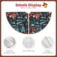 thumbnail image 3 of Sikiie Squirrel Owl Autumn Maple Leaves Christmas Tree Skirt, Christmas Tree Decorations, Christmas Decor, Tree Mat Decoration(30-48IN)-36", 3 of 6