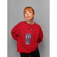 thumbnail image 2 of Classic Cup Design - Retro ICEE 'Coldest Drink In Town' Sweatshirt Women's, 2 of 4