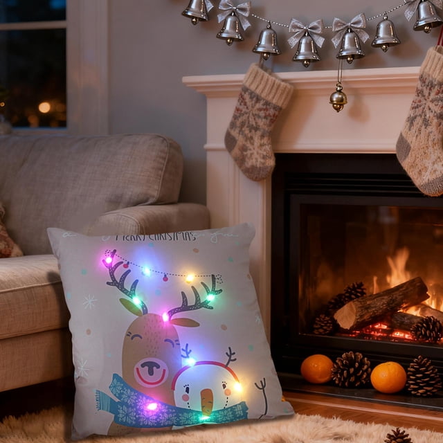 xihome Adornos navideños colgantes acrlicos 2D para rbol, espejo retrovisor, pared, etc. Juego de regalo navideño